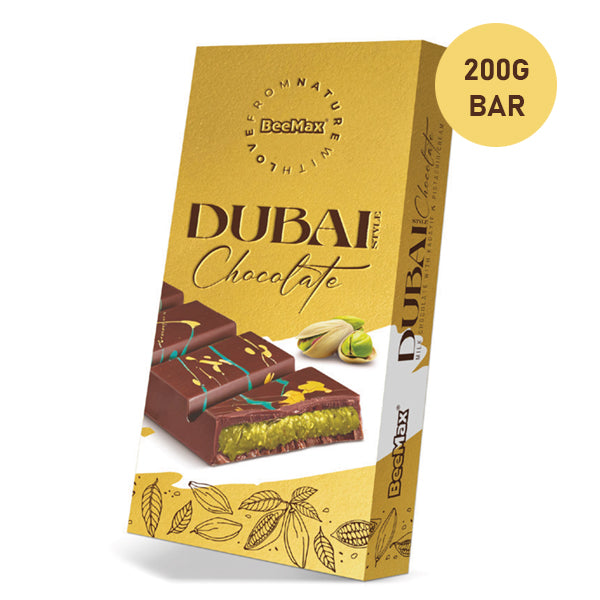 Beemax Dubai Chocolate (1x200g Bar)