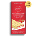 Beemax White Chocolate Cheesecake with Strawberry Cream Filling (95g Bar)