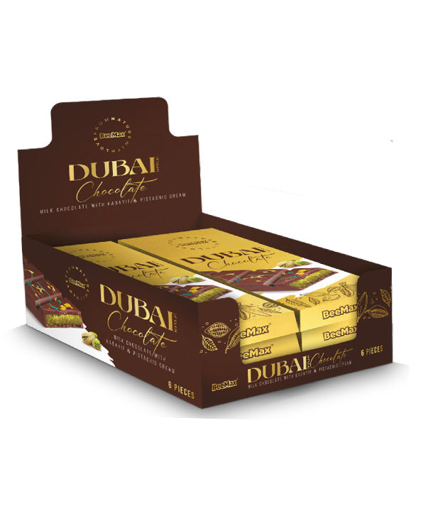 Beemax Dubai Chocolate (6x200g Bars)